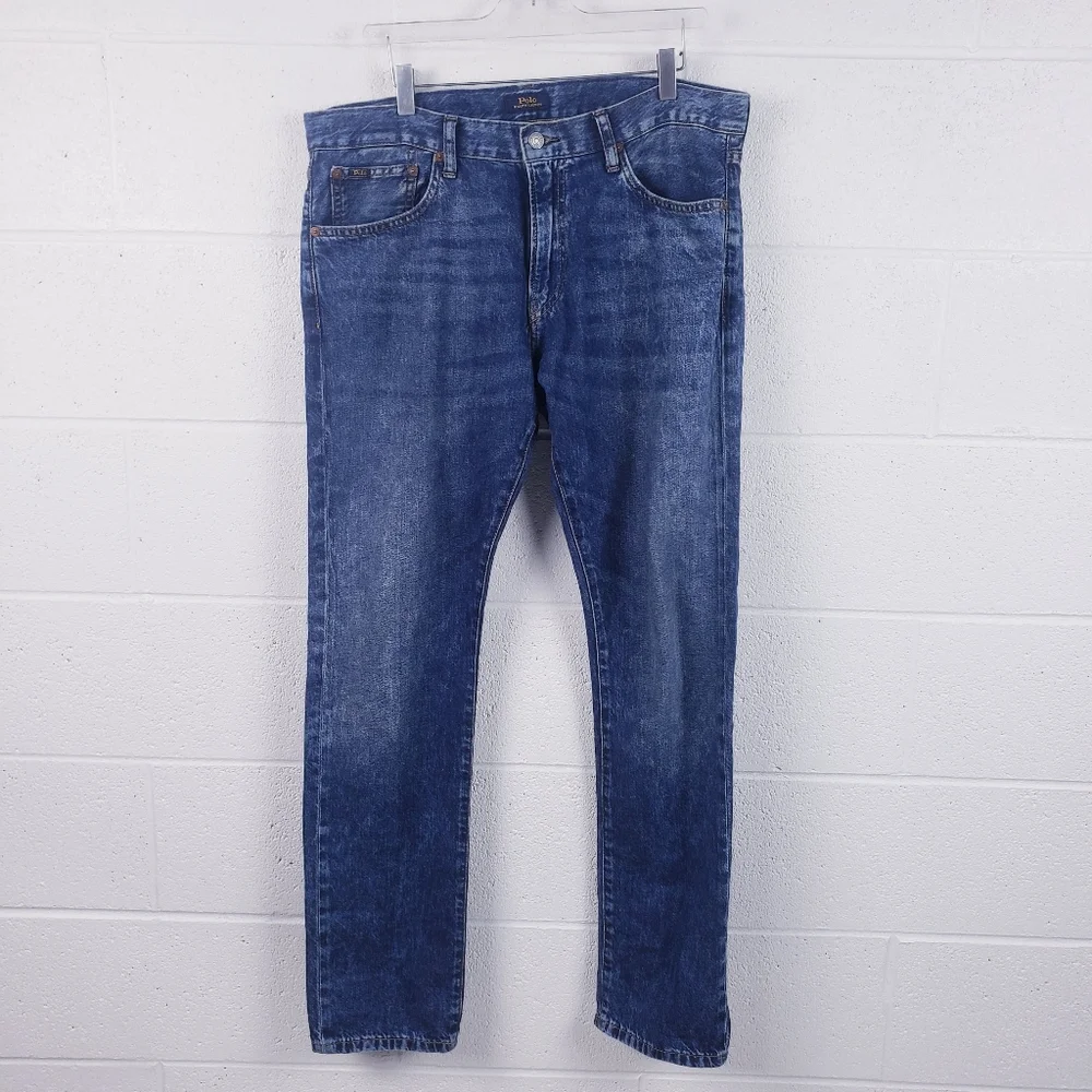 Ralph Lauren Polo Men's Size 34 x 34 The Sullivan‎ Slim Denim Jeans